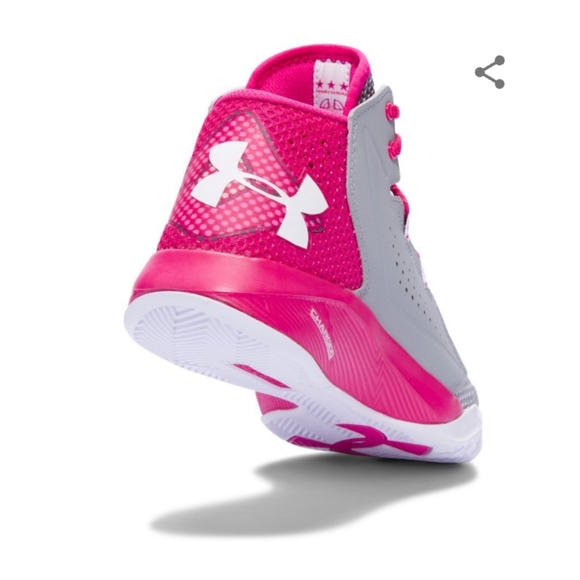 UNDER ARMOUR Torch Fade High Top Basketball Shoes Sz 8 - Picture 2 of 16